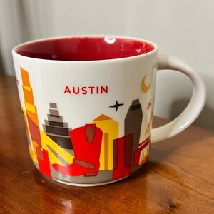 Austin Skyline Starbucks Mug “You are here collection”